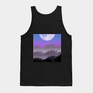 Night with mist Tank Top